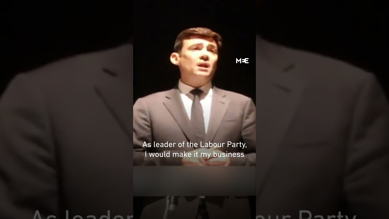 Burnham 2015 Israel visit pledge resurfaces amid criticism