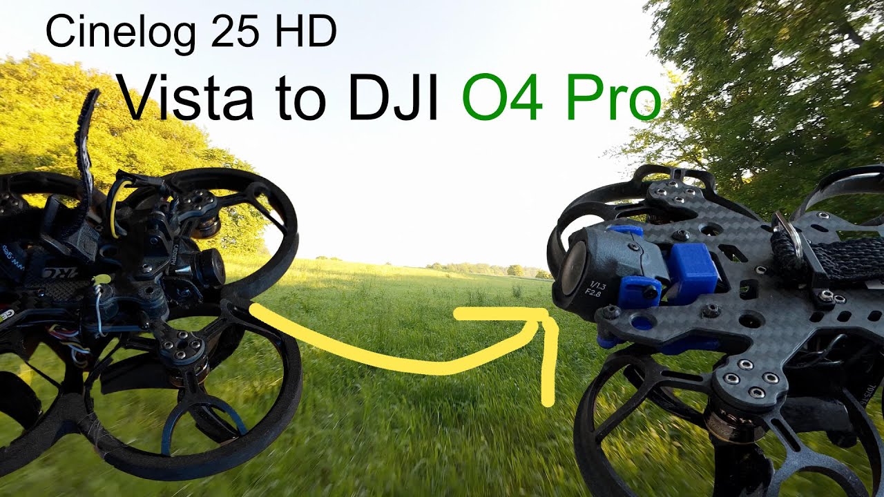 Switching from Vista to DJI Air Unit 4 Pro - GepRC Cinelog 25