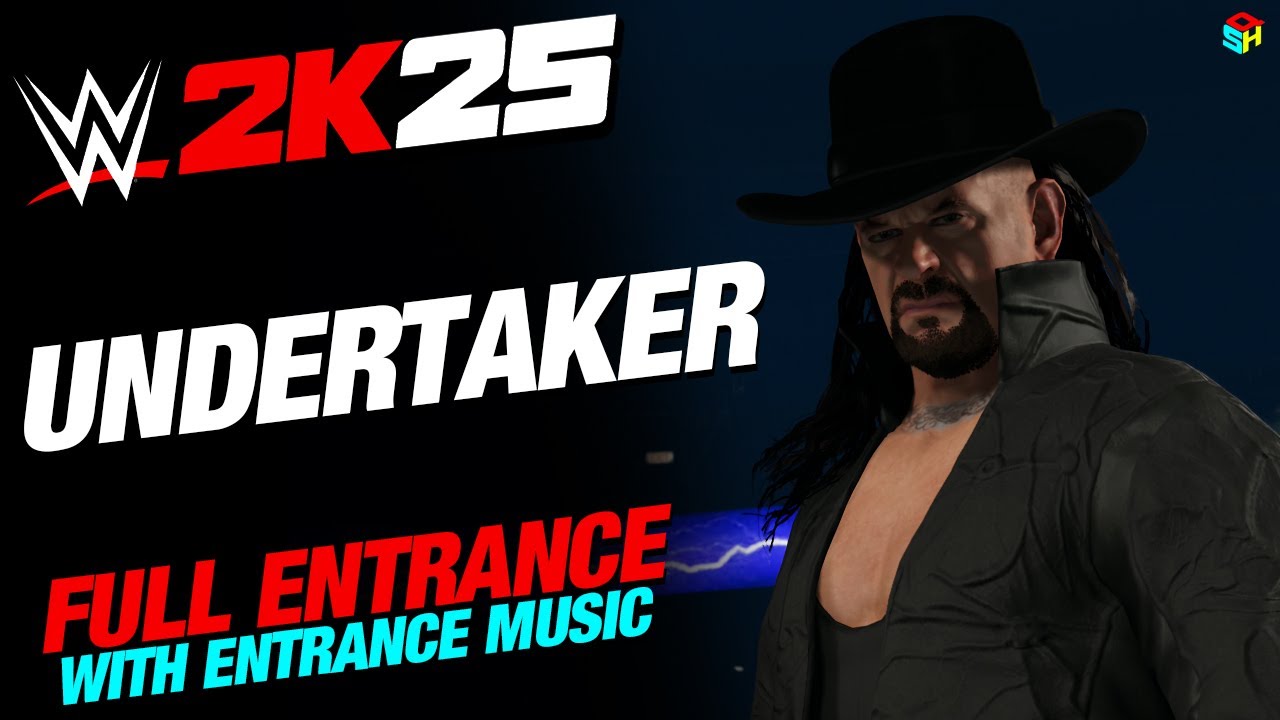 THE UNDERTAKER WWE 2K25 ENTRANCE - #WWE2K25 THE UNDERTAKER ENTRANCE WITH MUSIC