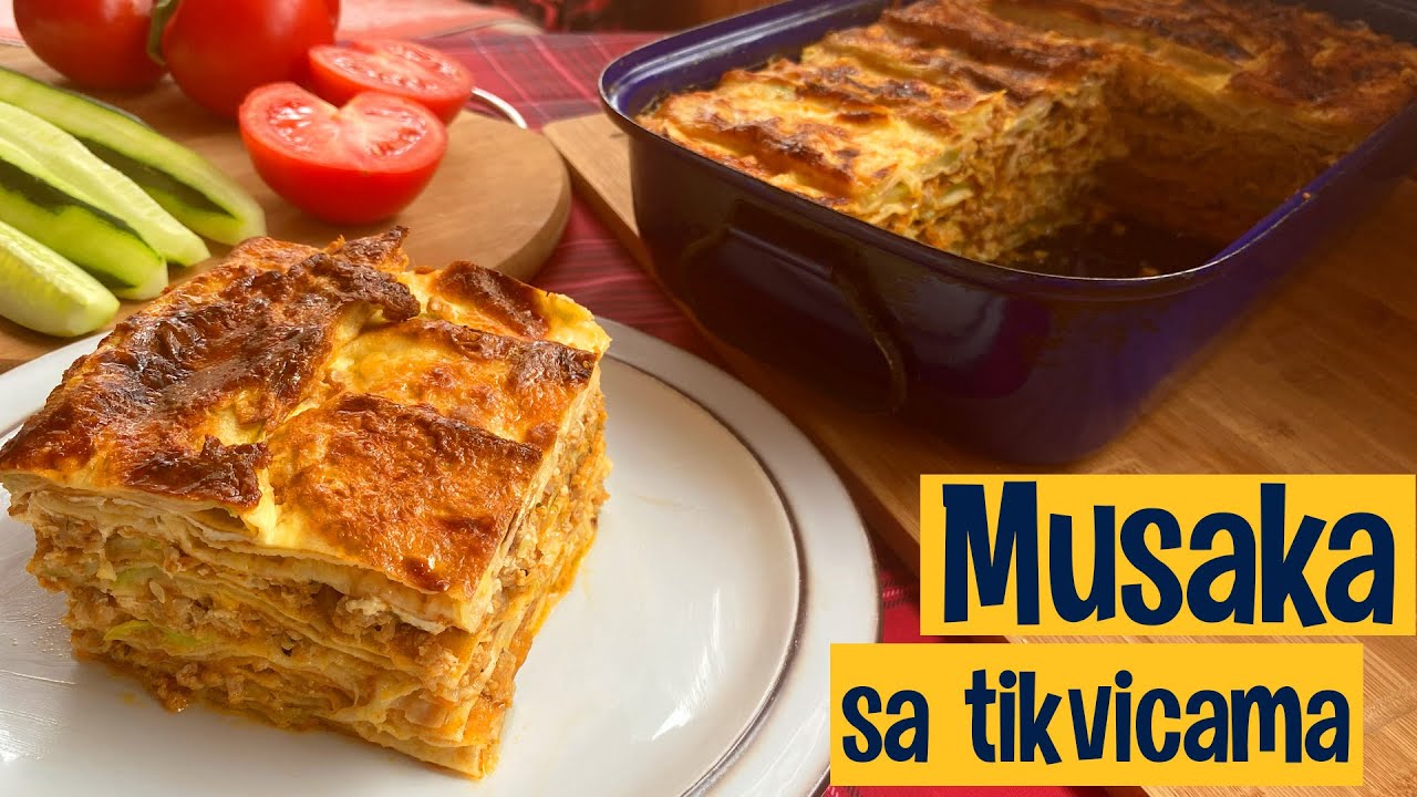 #Musaka sa tikvicama * sočna i preukusna * #Zucchini #Moussaka