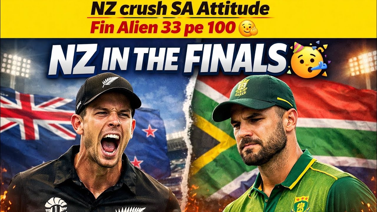 Nz crush and thrush sa | sa choke again 🤔 | NZ ne kia dhamaka #cricket 