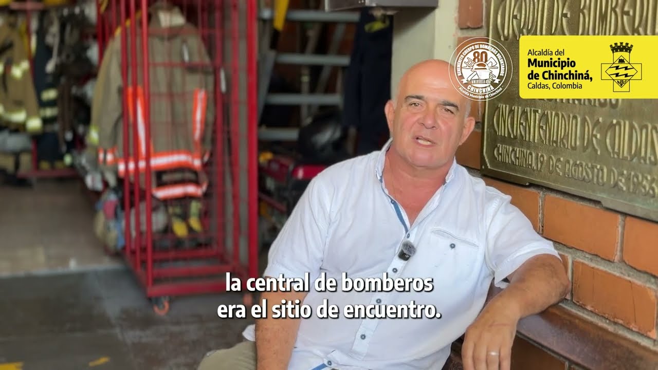 80 Años Benemérito Cuerpo de Bomberos Voluntarios Chinchiná