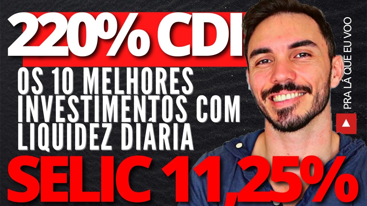 URGENTE! SELIC CAIU 11,25%: MELHORES INVESTIMENTOS PARA 2024 DA RENDA FIXA!  CDB, LCI QUAL O MELHOR?