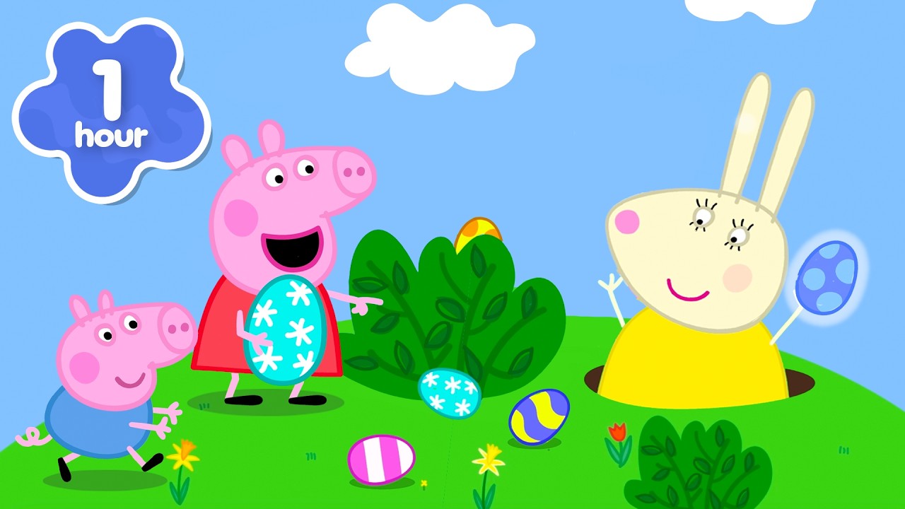 Peppa Pig en Espa&ntilde;ol 🐣 La Caza de Huevos GIGANTES de Peppa | Episodios Completos