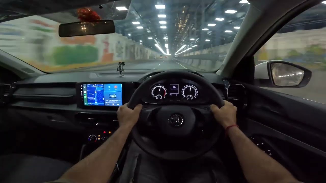 Skoda Kylaq Classic | POV Drive & Music | Gurugram Highway