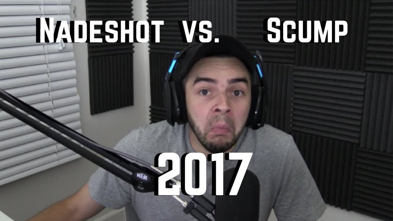NADESHOT VS SCUMP 2017!!! CRAZY GAME!! COD: GHOSTS