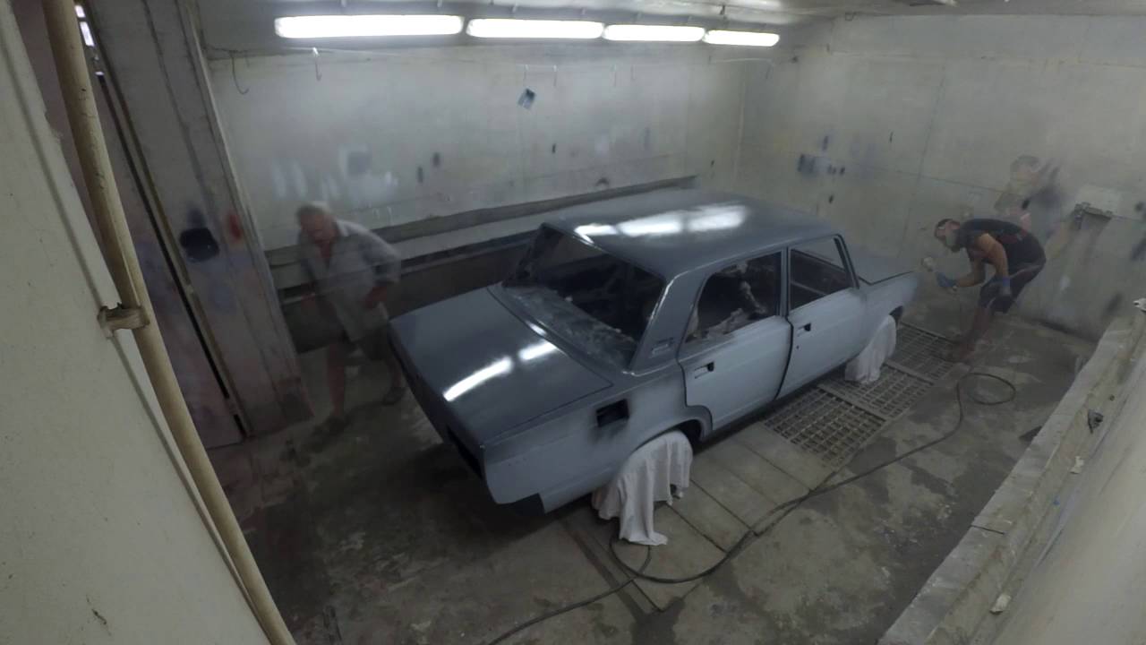 Nardo Grey Lada 2107 Paint. Color LY7C.