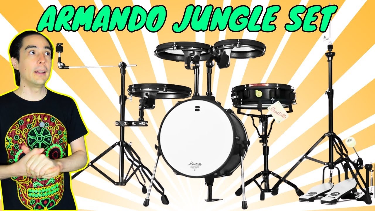 Cómo Armar Batería Jungle Pad Portable Drumset - Beatello
