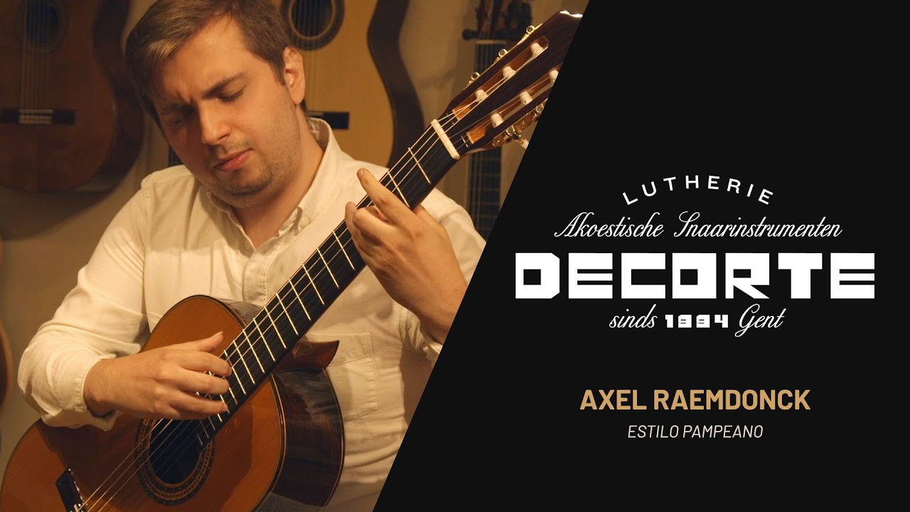 [Lutherie Decorte] Paulino Bernabé Model 30 cedar top - French polished, played by Axel Raemdonck