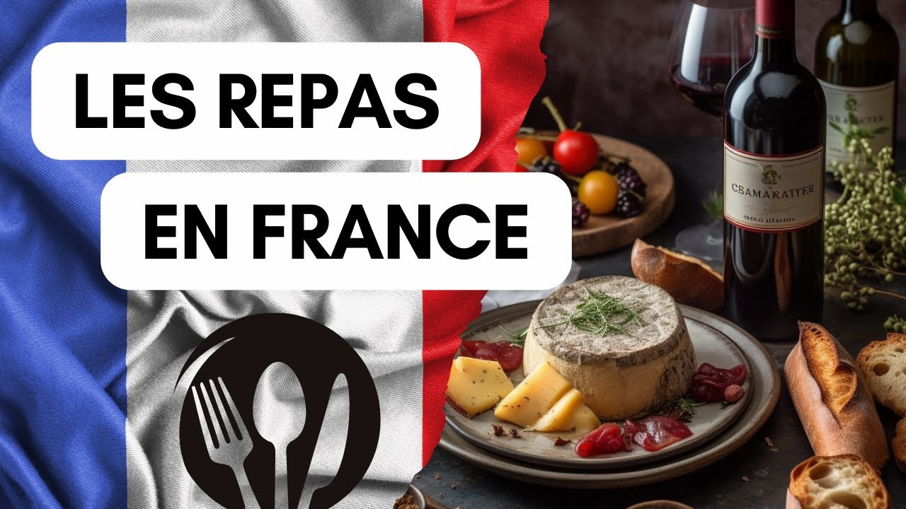 Les repas de la journée en français