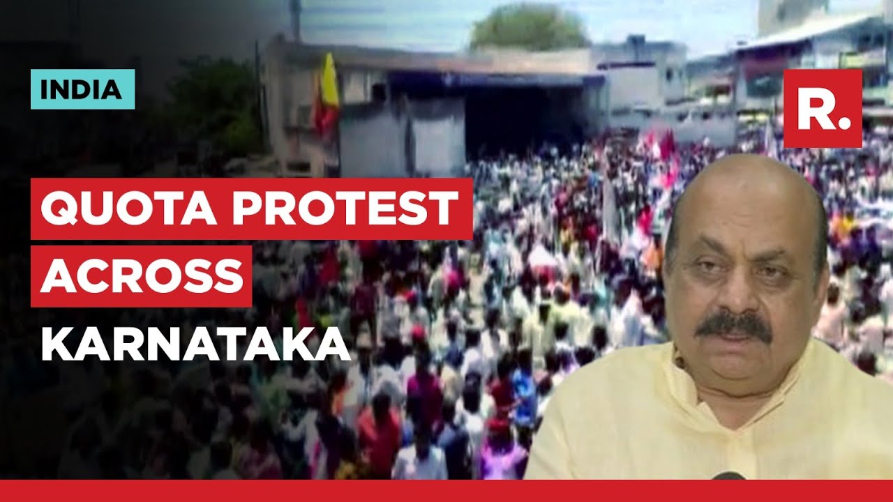 Quota Protest Rage in Karnataka Days Before Polls