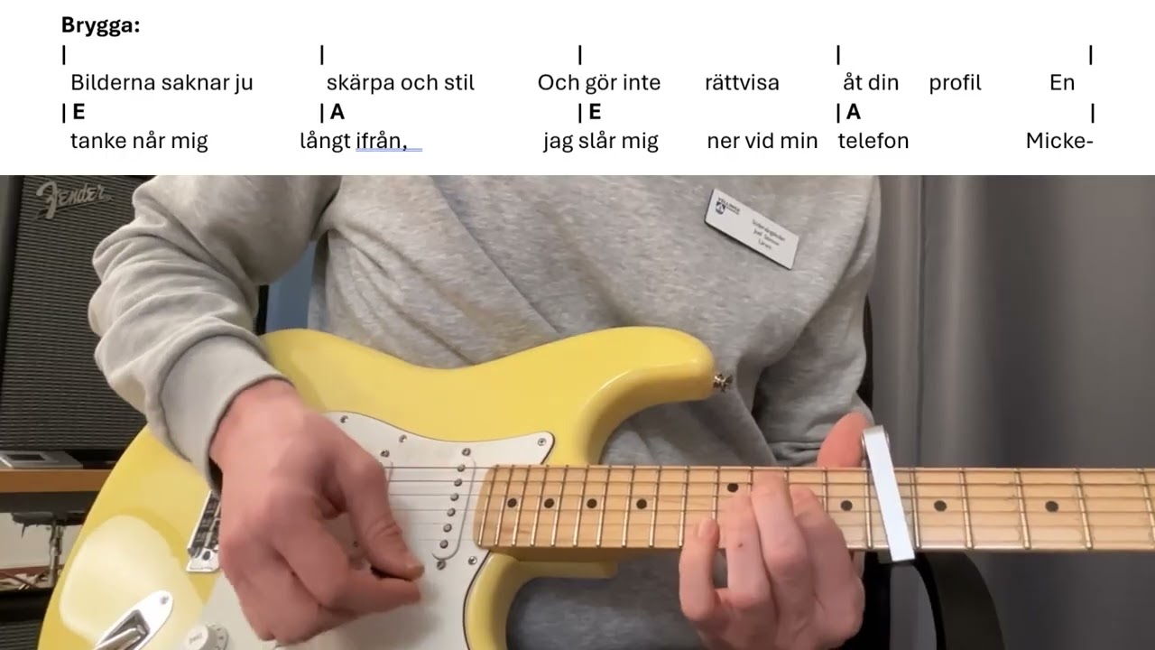 Michelangelo - Elgitarr