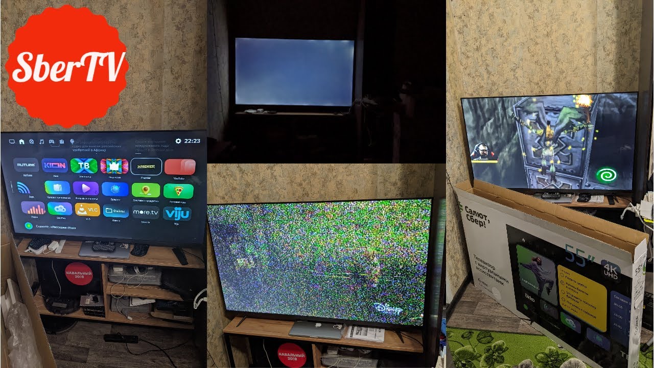 4K телевизор Sber SBX-55U219TSS / Витязь с секретными характеристиками / Обзор
