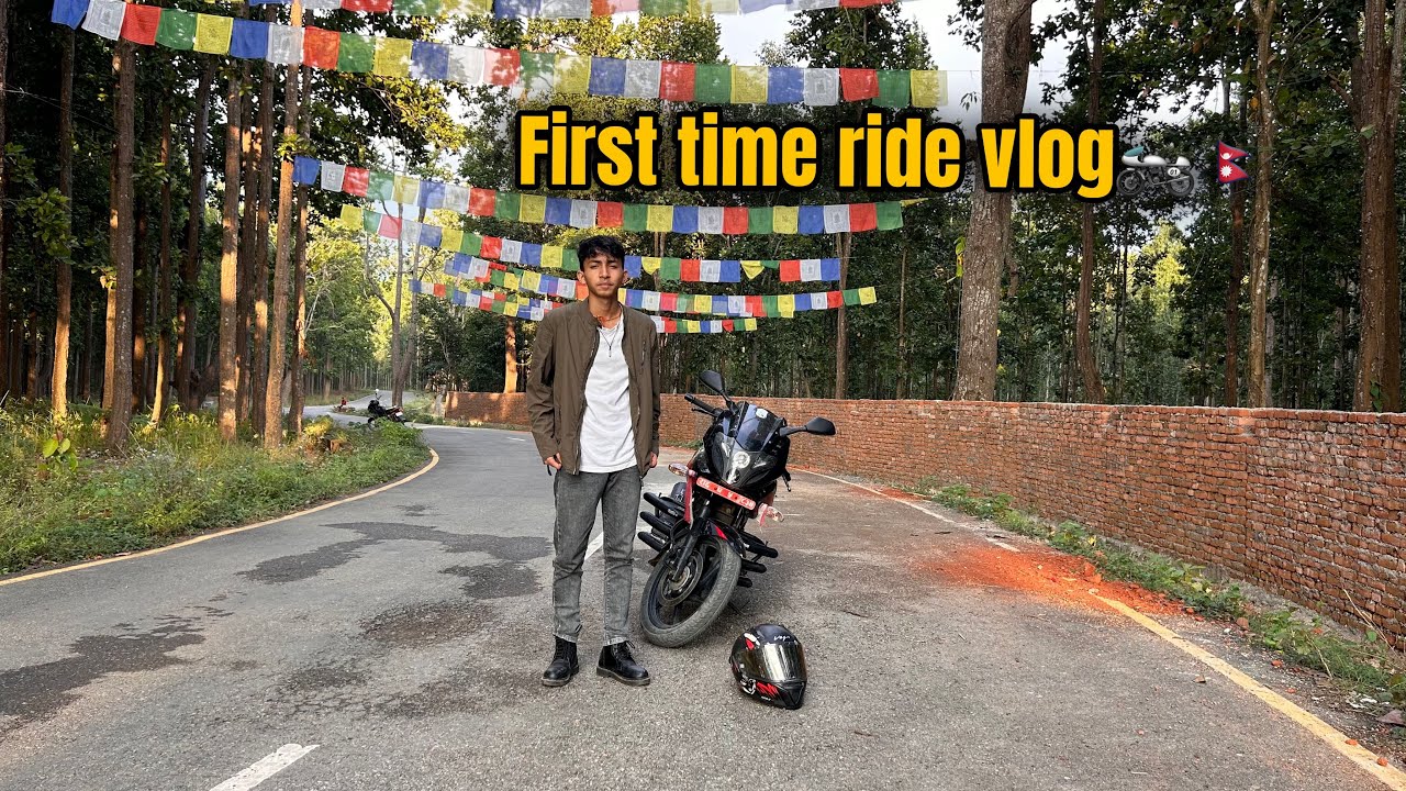 Nachine ko thau ma ni ghumna pugiyo ♥️ with ride vlog 🏍️