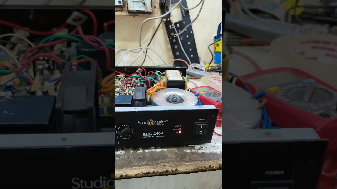 🔥Studio Master 240 &ndash; Power King of Amplifiers!