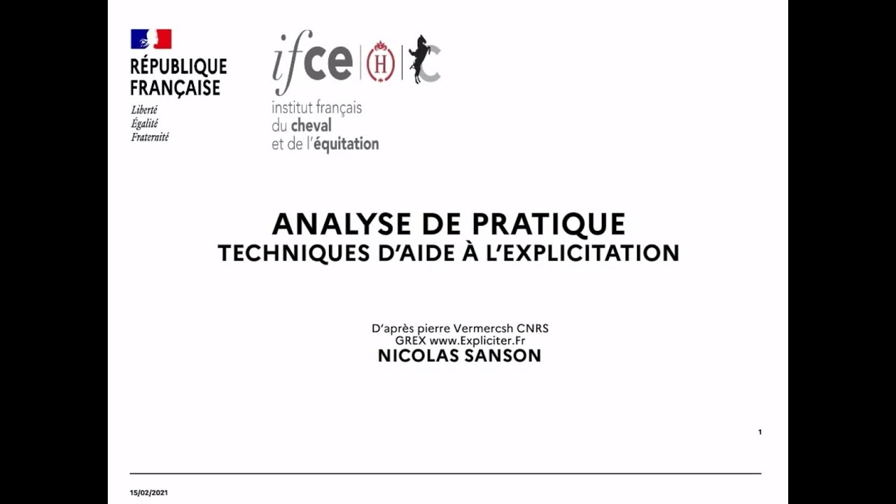 L'entretien d’explicitation  A quoi sert il