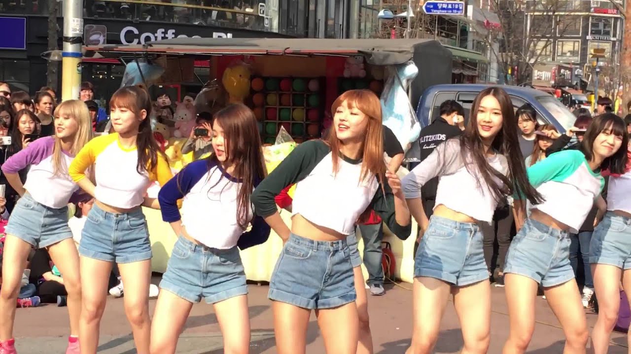OhMyGirl at Hondae 1 One Step Two Step