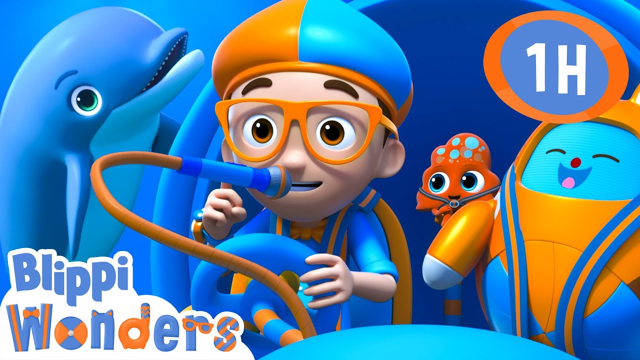 Splashing into Summer with Dolphins! 🐬☀️ | Blippi Wonders Educational Videos for Kids