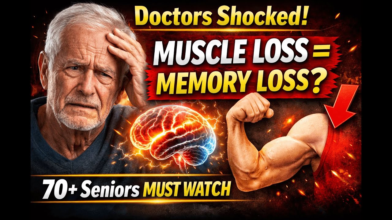 Memory Loss After 70? Shocking Link Between Muscle Loss & Brain Decline | Seniors Must Watch