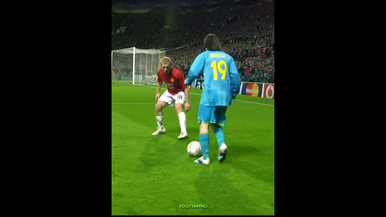 One Man Army vs Man united 2007/08 #messi #football #barcelona #messiskills