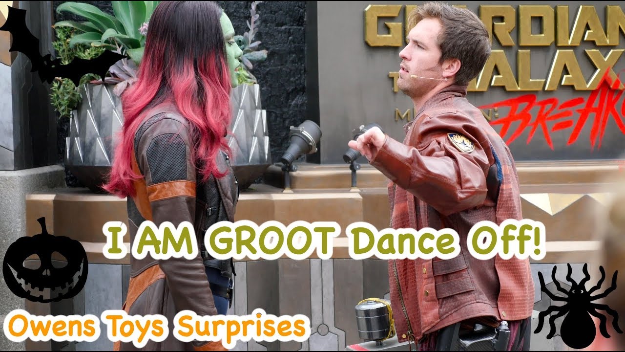 Disneyland Guardians of The Galaxy Vol. 2 Dance OFF!!