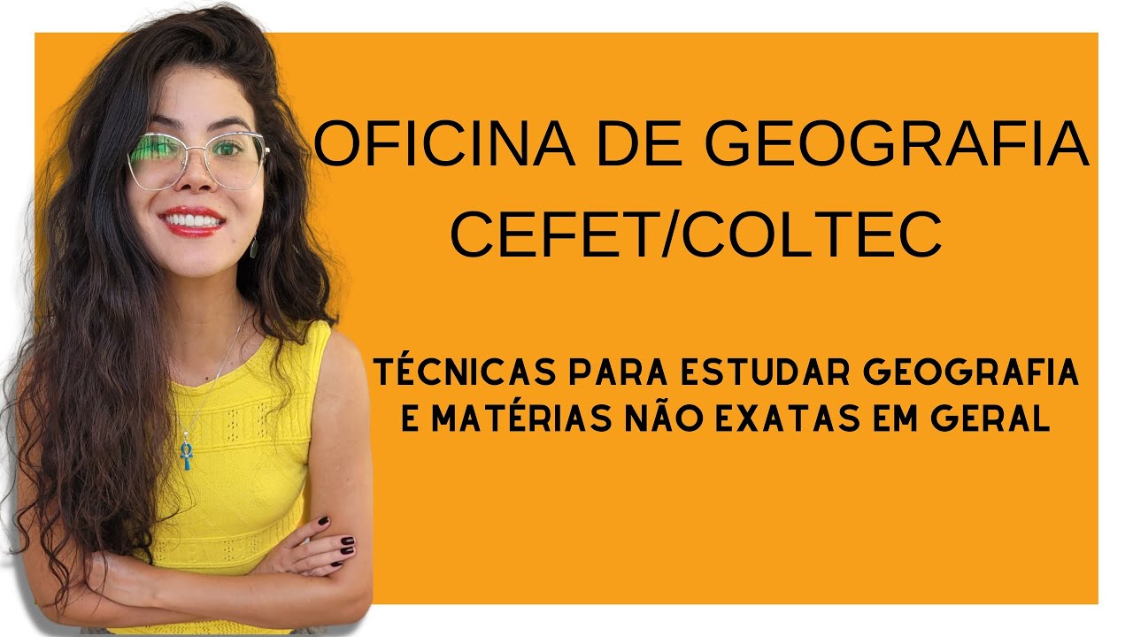 GEOGRAFIA CEFET: Técnica de estudos com CABEÇA DE CONCURSEIRO