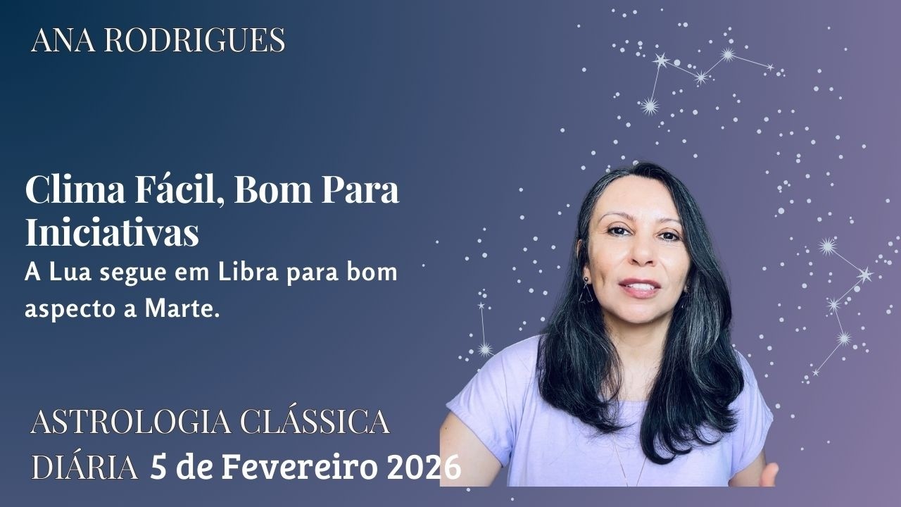 Clima Fácil, Favorável Às Iniciativas- Astrologia 5/2/26