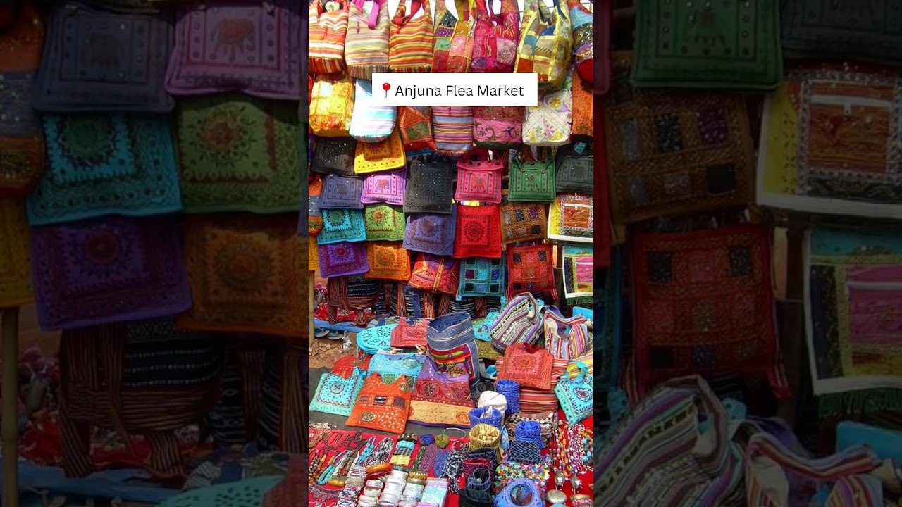 Shop your heart out at these 5 flea markets on your next Goa trip ✨🌴