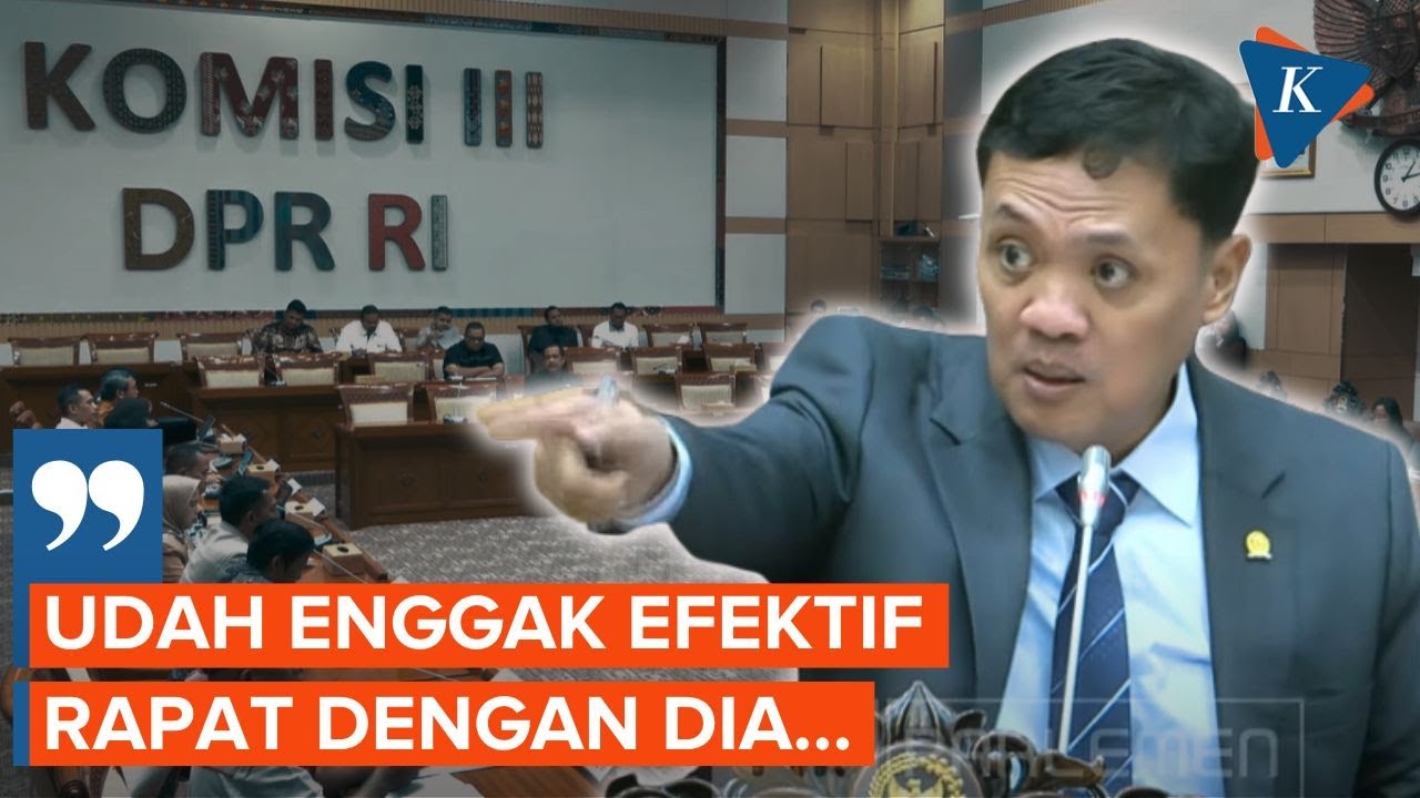 Rapat Memanas! Habiburokhman Usir Pengembang PT HDP dari Ruang Komisi III