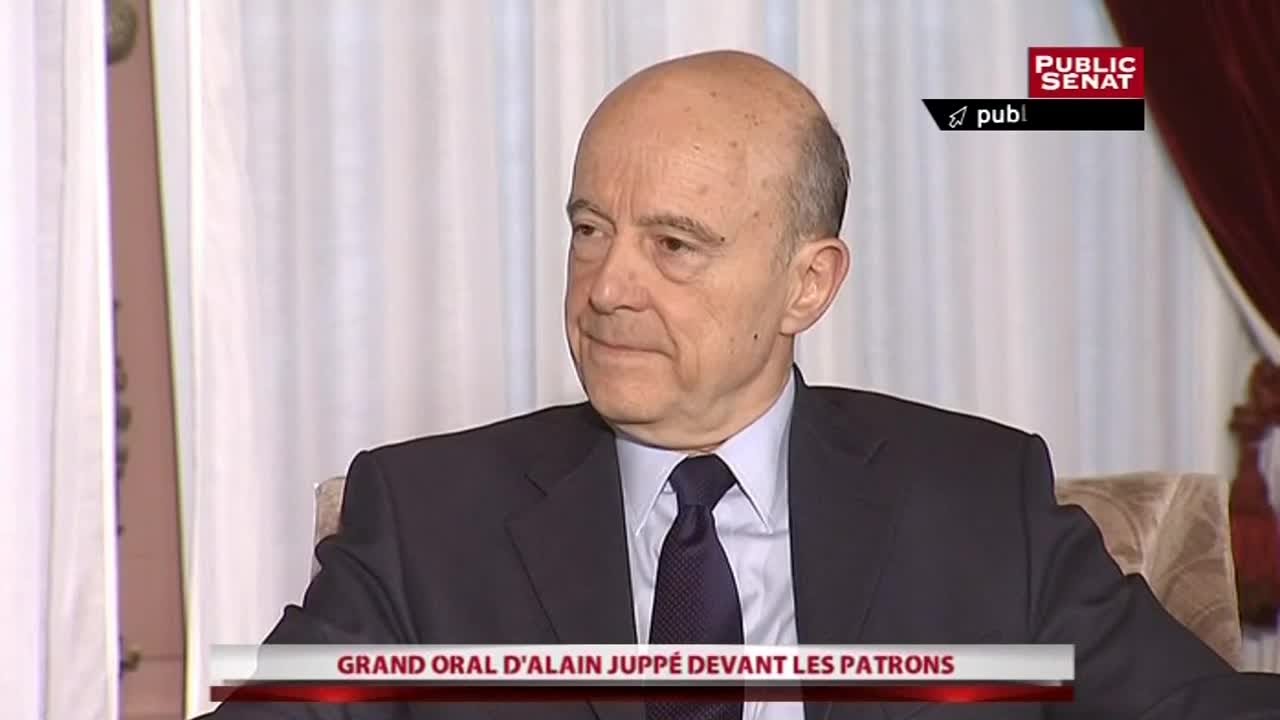 Alain Juppé : Le grand oral face aux patrons - Evénement (17/02/2016)