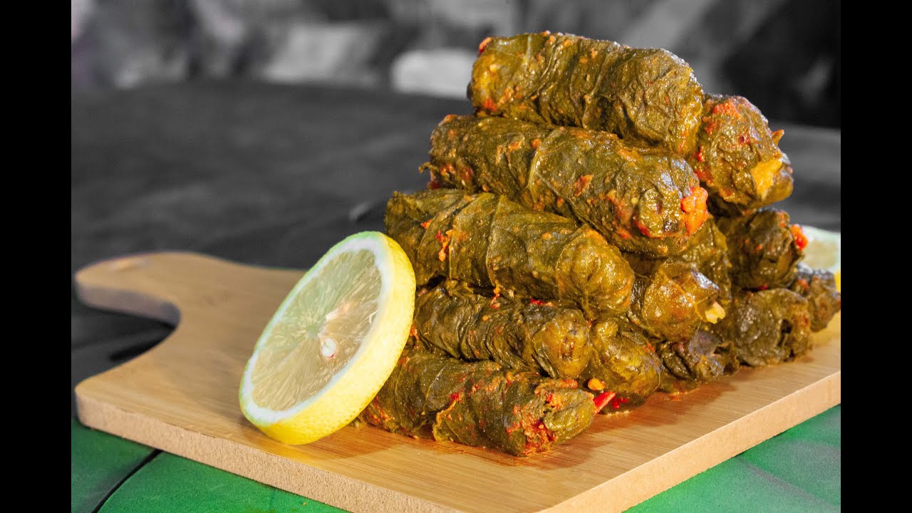 طريقة عمل ورق اللسان - Borage Leaves Recipe [Traditional Middle Eastern Food]