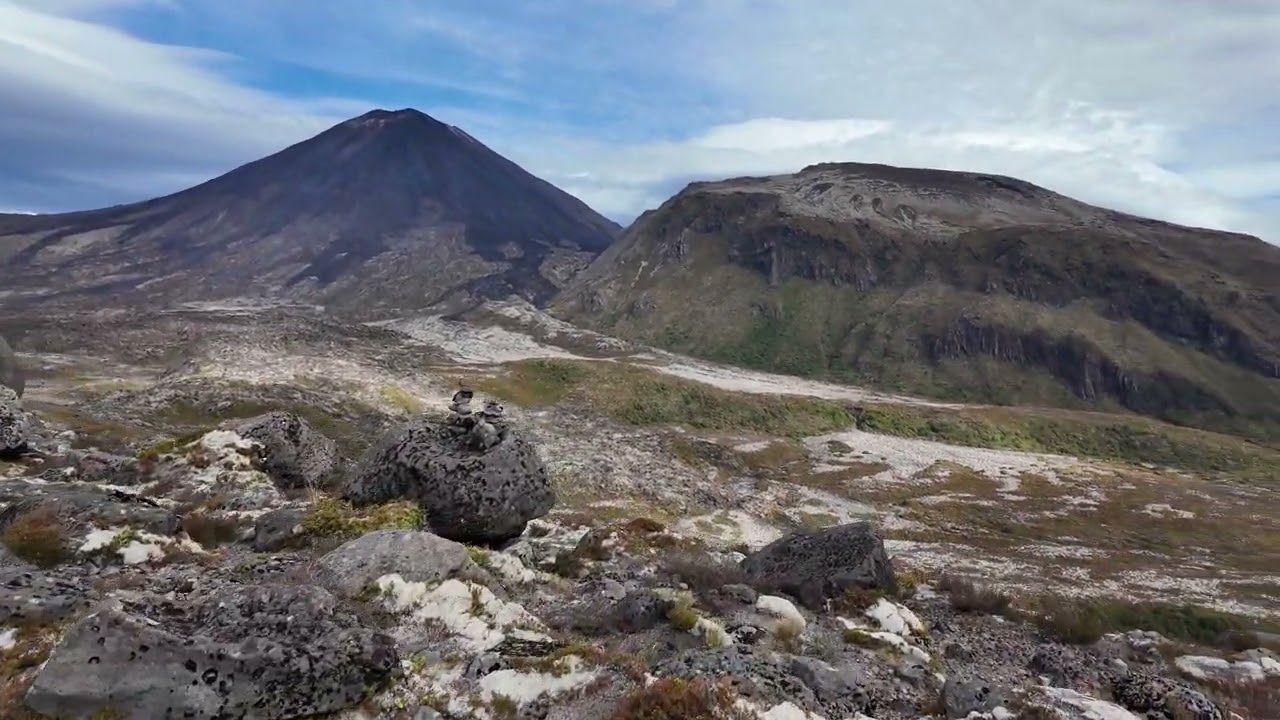 4K Vlog 29Jan2025 after hike at Mangatepopo Hut I fond something special part three