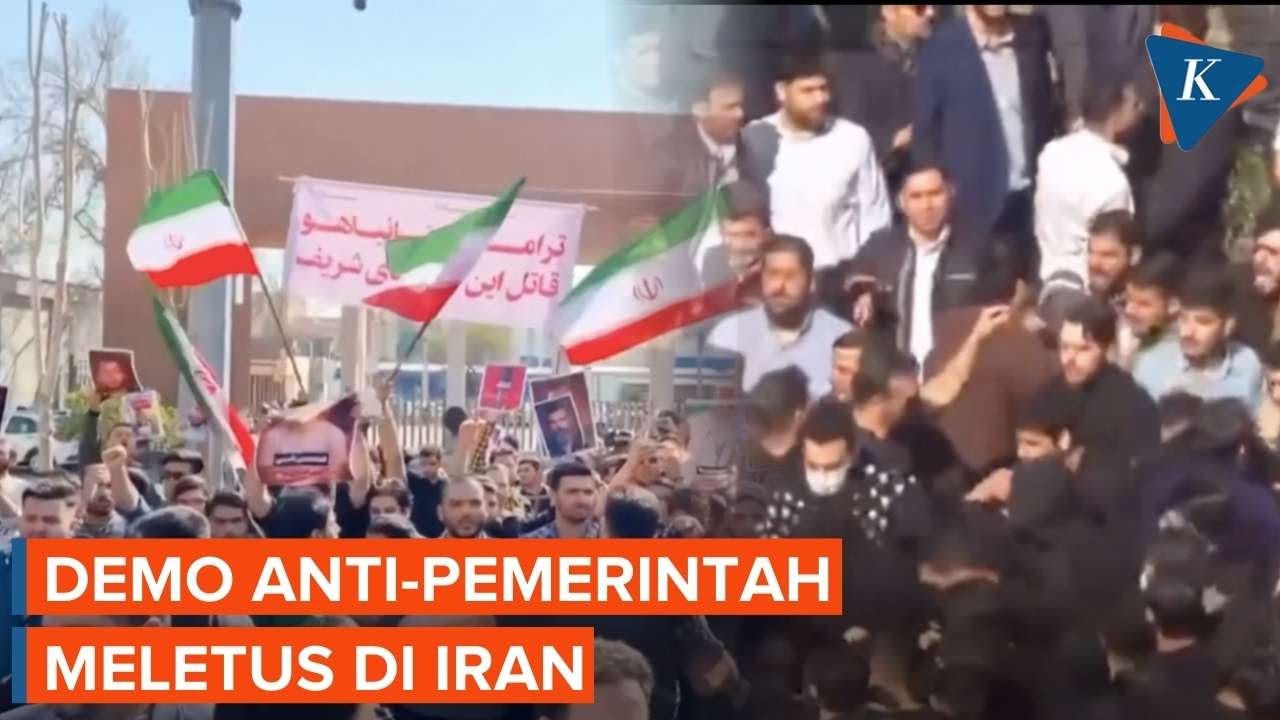 Protes Anti-Pemerintah Meletus di Iran Jelang Perundingan dengan AS