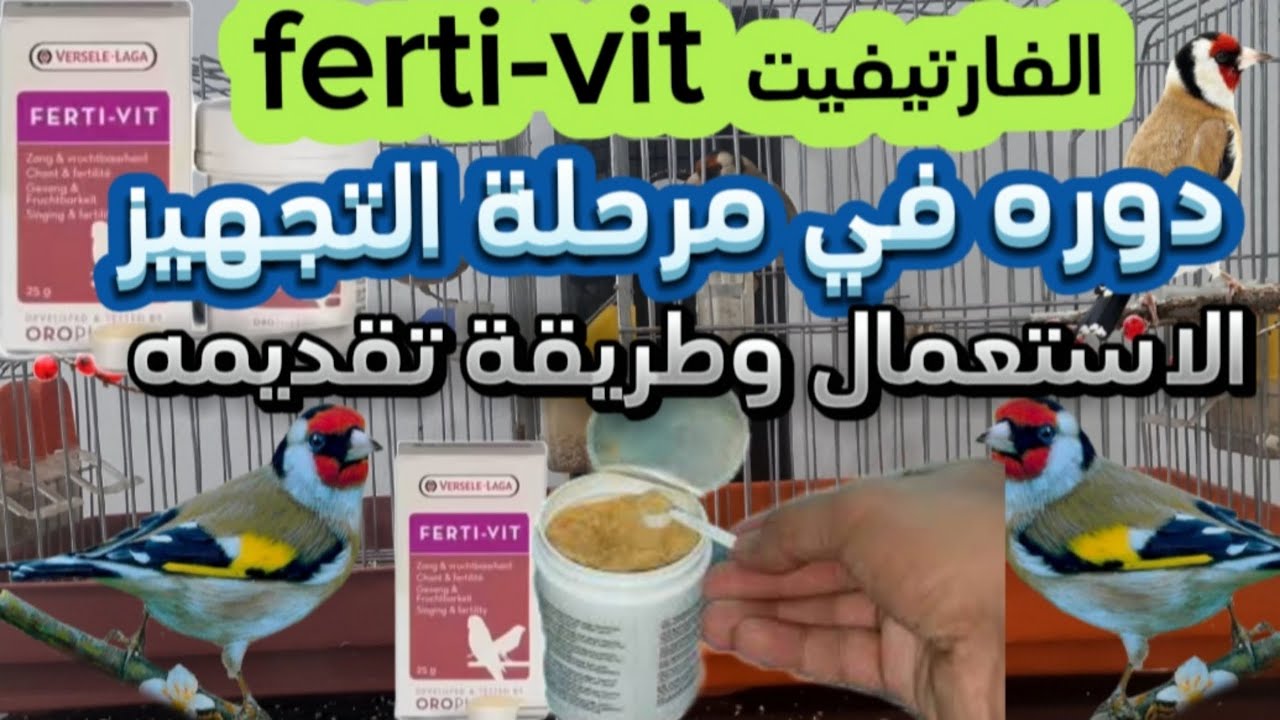 الفارتيفيت ferti-vit دوره في مرحلة التجهيز | الإستعمال وطريقة تقديمه