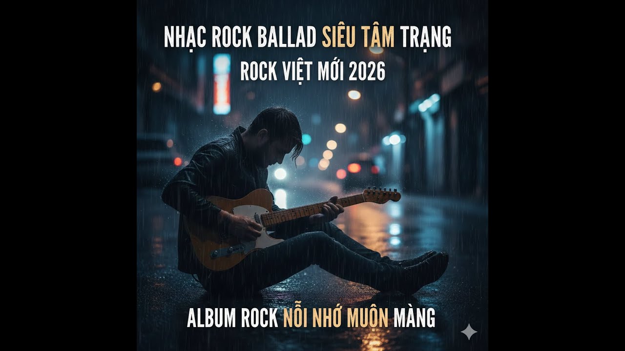 NHẠC ROCK BALLAD SIÊU TÂM TRẠNG | ROCK VIỆT MỚI 2026 | ALBUM ROCK NỖI NHỚ MUỘN MÀNG