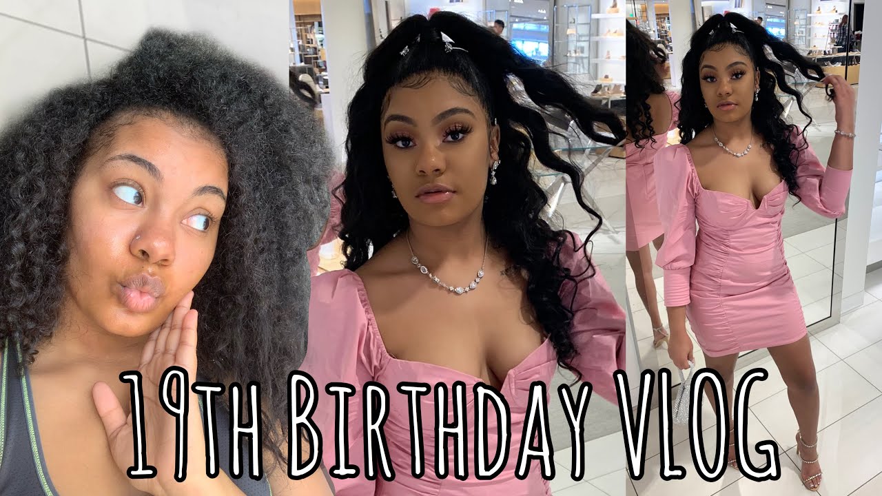 19th Birthday VLOG + Slumber Party ft 10 Friends | Myesha Delores