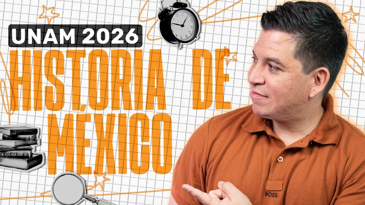 5 Reactivos más importantes de la guía UNAM 2026: Historia de México