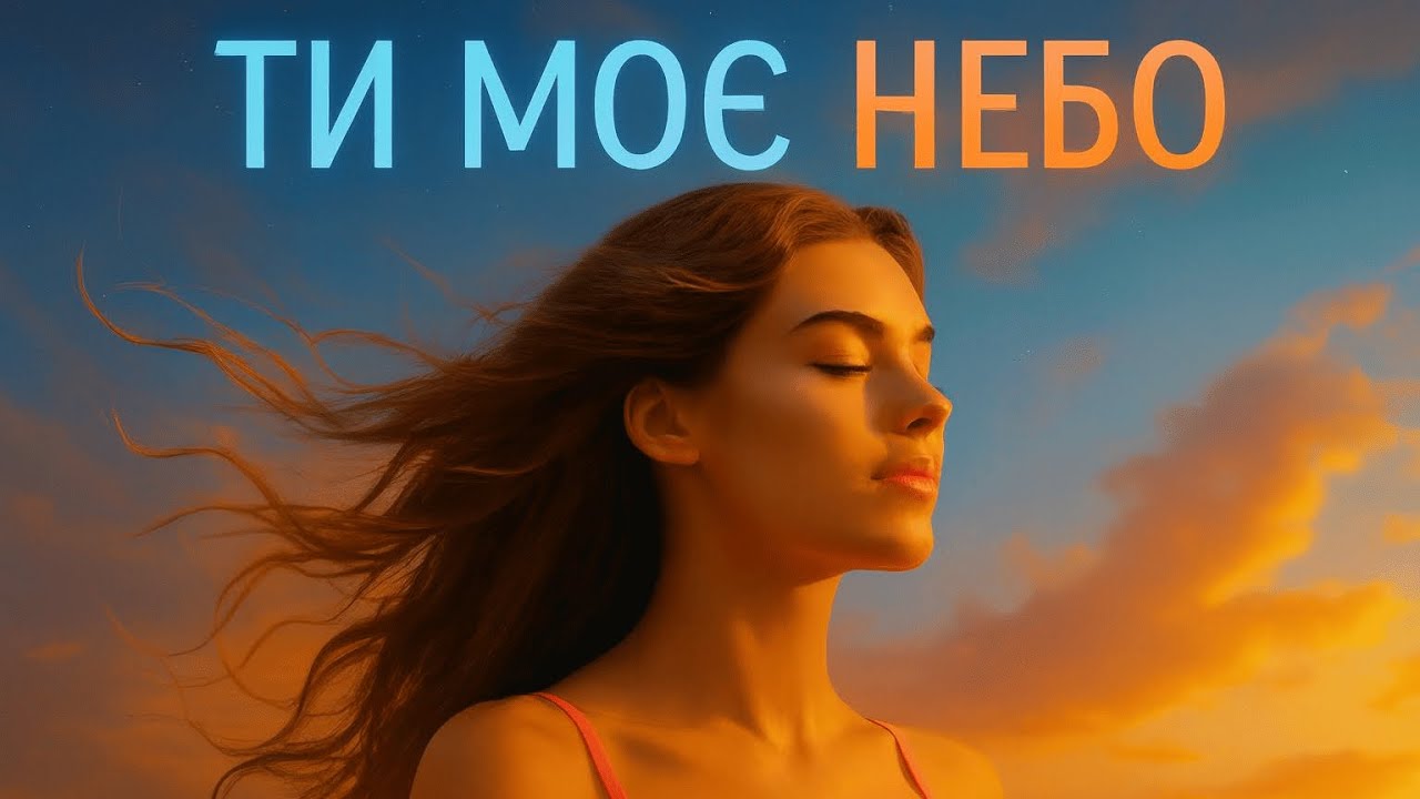 Ти моє небо &ndash; Ukrainian AI Song (Lyrics by Yaroslav Melnyk)