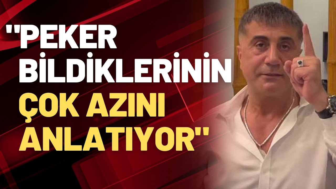 İstanbul Organize Şube Eski Müdürü Adil Serdar Saçan: Sedat Peker bildiklerinin çok azını anlatıyor
