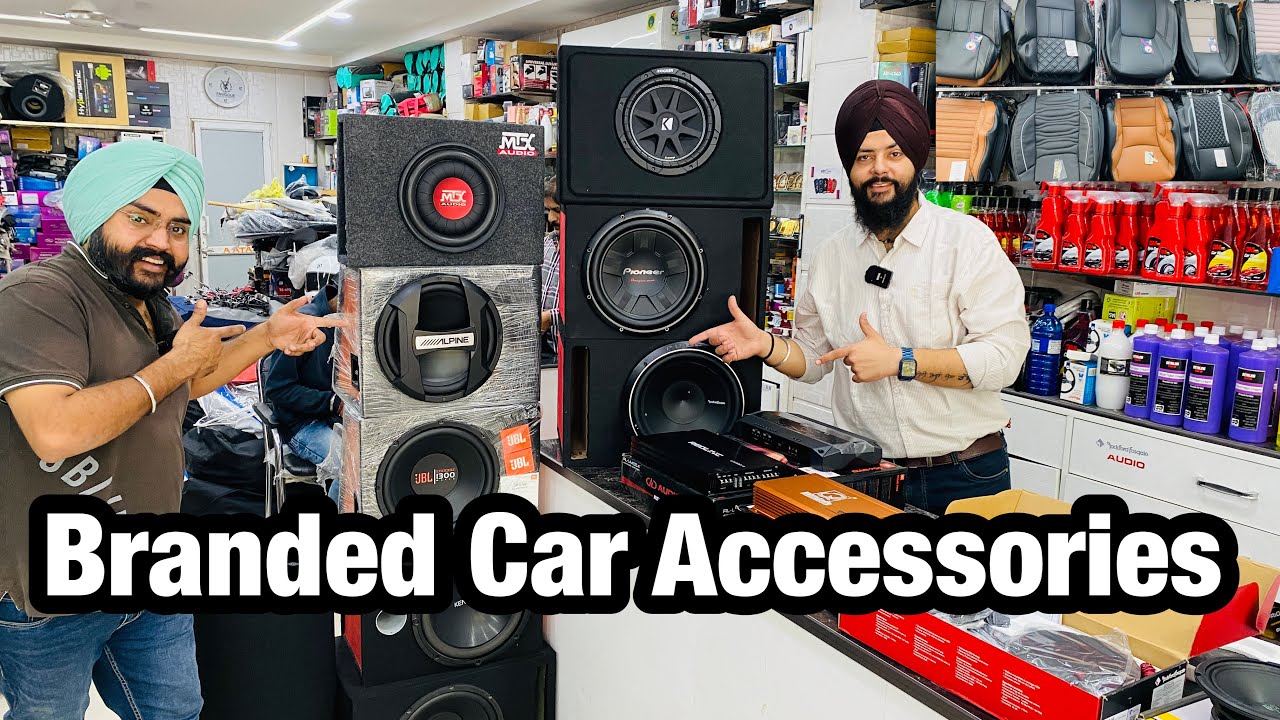 Branded Car Accessories | Branded Subwoofers | amplifier | Best Car accessories Shop |Modified Club