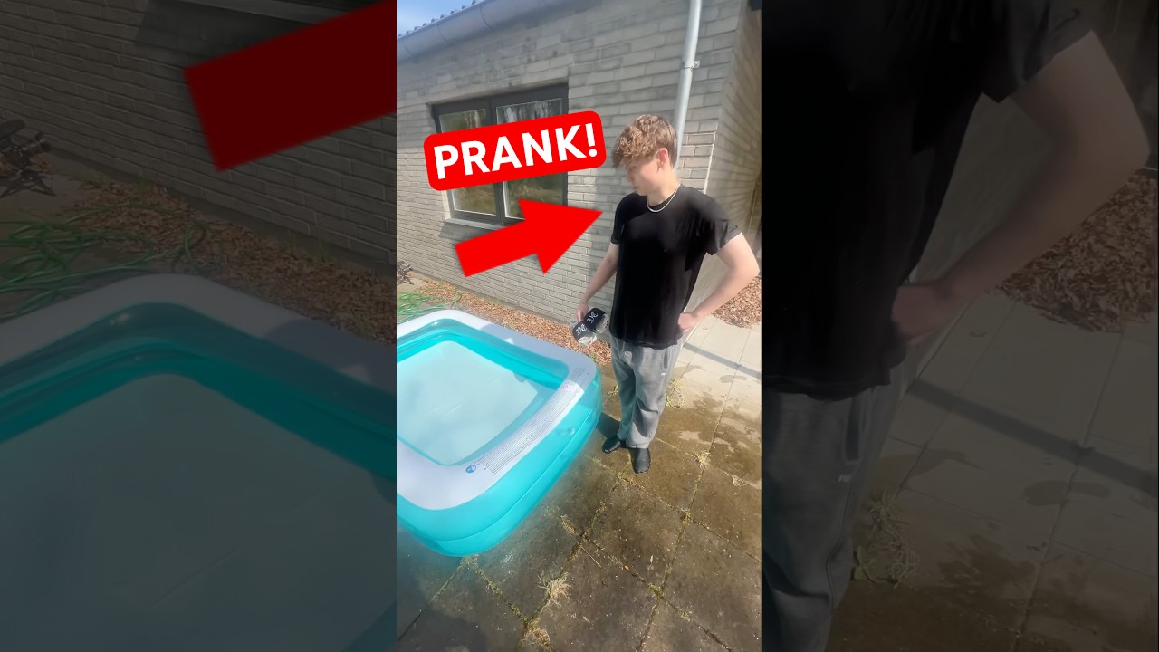 Jeg Prankede Shadys med en KOLD POOL!😂