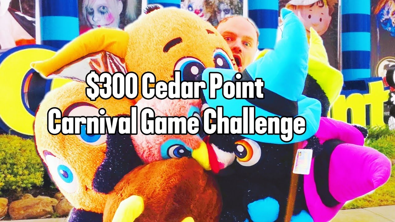 $300 Cedar Point Carnival Game Challenge!