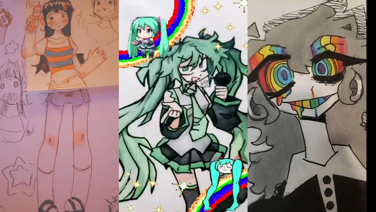 Alt tiktok drawings pt.4 ┃ TikTok Compilation✨