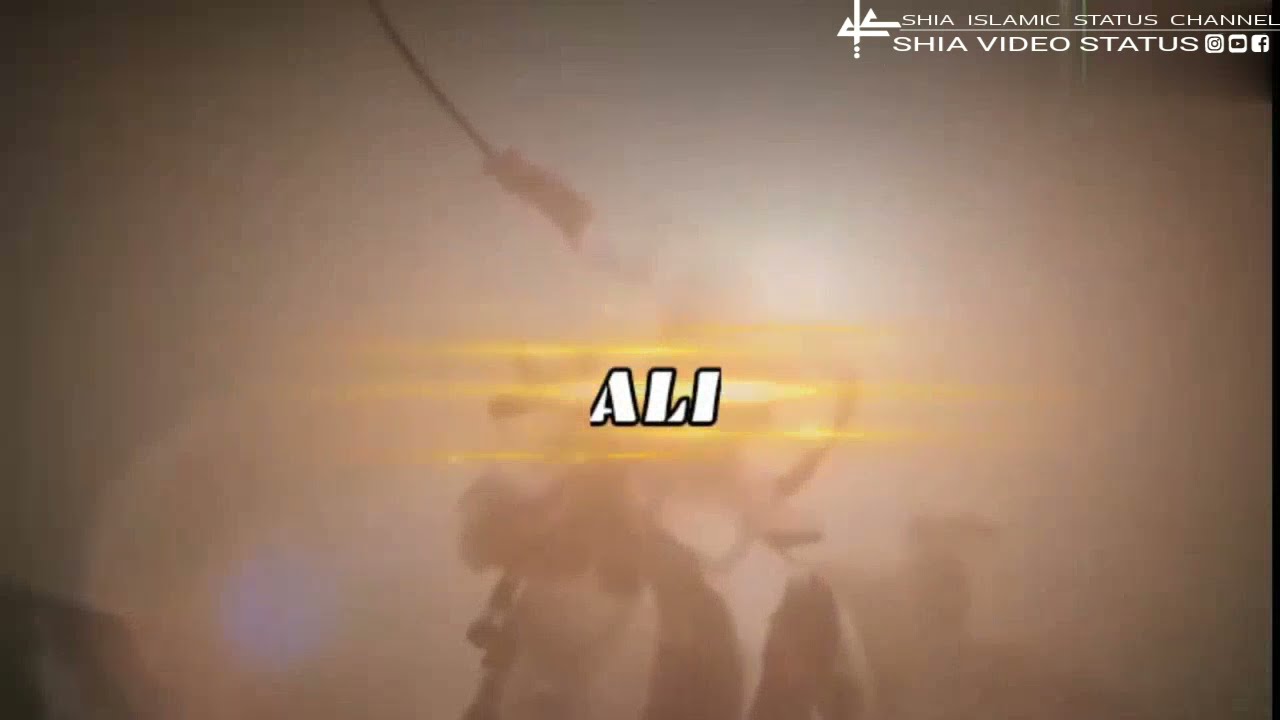 Be Ali Yin | Farhan Ali Waris | Mola Ali HD WhatsApp Status | By Shia Video Status