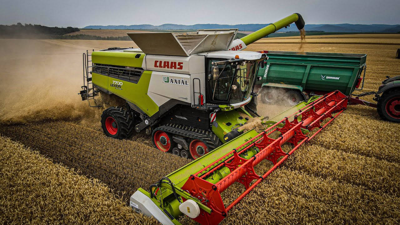 3X CLAAS LEXION + VARIO 1080, CERIO 930 | 8K | BÚZA ARATÁS | ZOM KFT