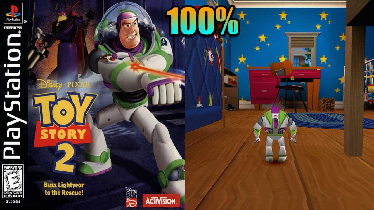 Toy Story 2: Buzz Lightyear to the Rescue [31] 100% PS1 Longplay