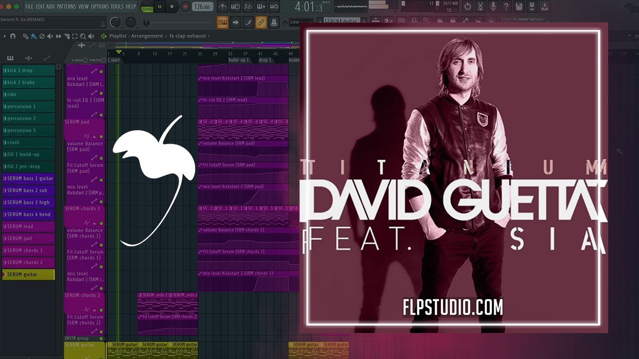 David Guetta - Titanium ft. Sia (Fl Studio Remake)