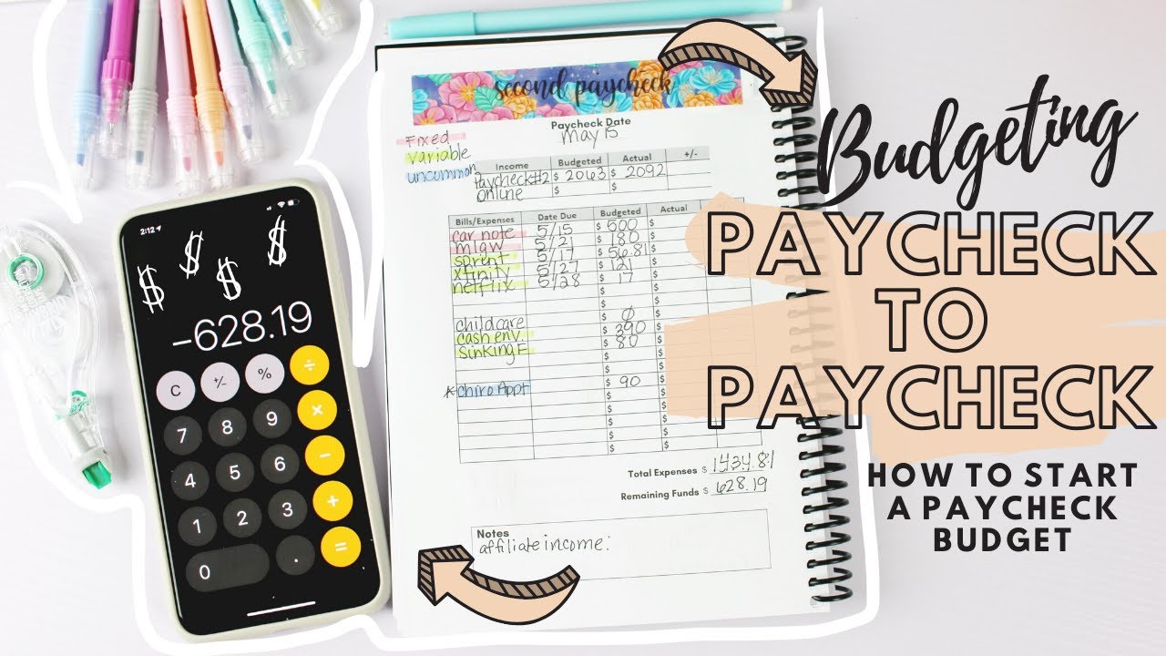 Budget With Me: How To Budget Your Paycheck | Paycheck to Paycheck Budget | Money Management Tips