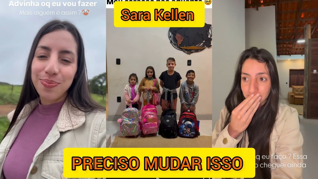 SARA KELLEN É CRITICADA E FALA SOBRE SUA PROCRASTINAÇÃO + 1°DIA DE AULA 
