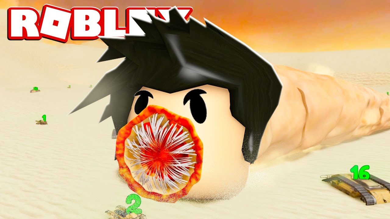 LOKIS MINHOCA DO DESERTO | Roblox - Be a Sandworm